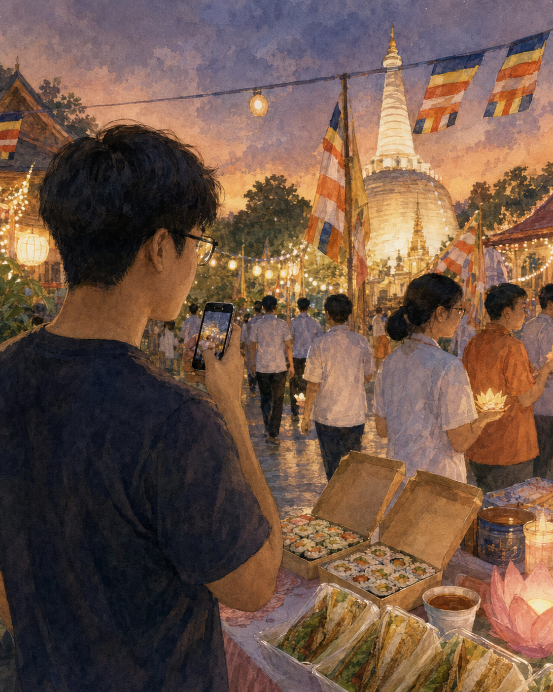 Wesak 2026 communications project visual